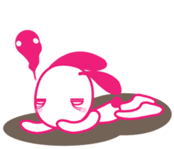 Genki Usagi sticker #4248879