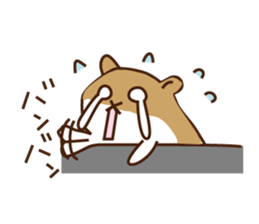 Hamster Meister sticker #4249053