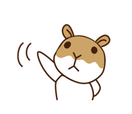 Hamster Meister sticker #4249079