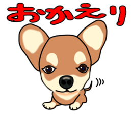 Chihuahua's happy sticker sticker #4249087