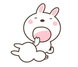 Two Rabbit's stickers (eng) sticker #4249204