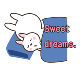 Two Rabbit's stickers (eng) sticker #4249205