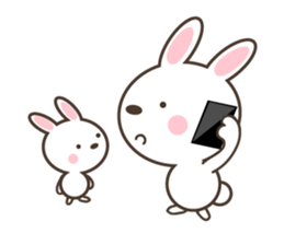 Two Rabbit's stickers (eng) sticker #4249209