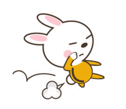 Two Rabbit's stickers (eng) sticker #4249213