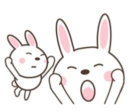 Two Rabbit's stickers (eng) sticker #4249214
