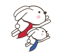 Two Rabbit's stickers (eng) sticker #4249215