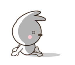 Two Rabbit's stickers (eng) sticker #4249224