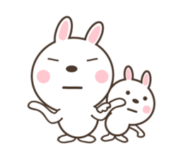 Two Rabbit's stickers (eng) sticker #4249233