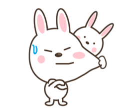 Two Rabbit's stickers (eng) sticker #4249235