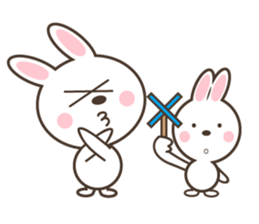 Two Rabbit's stickers (eng) sticker #4249238