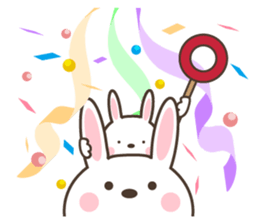 Two Rabbit's stickers (eng) sticker #4249239