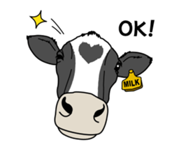 Milk-chan of farm sticker #4249400
