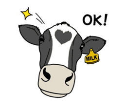 Milk-chan of farm sticker #4249400