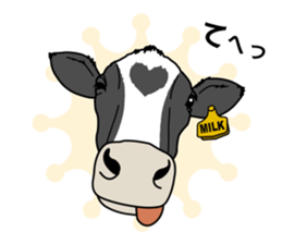 Milk-chan of farm sticker #4249411