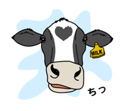 Milk-chan of farm sticker #4249420