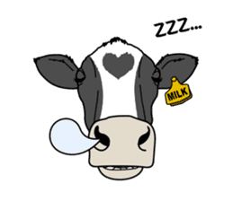Milk-chan of farm sticker #4249421