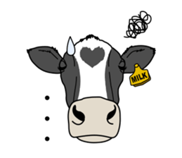 Milk-chan of farm sticker #4249425