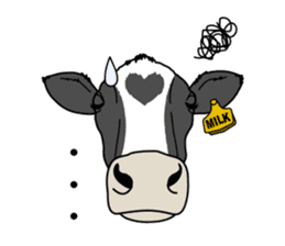 Milk-chan of farm sticker #4249425