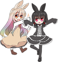 Rainbow & Monochrome Rabbit Vol.2 sticker #4250521