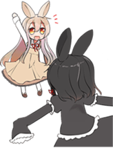 Rainbow & Monochrome Rabbit Vol.2 sticker #4250523