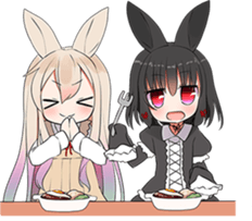 Rainbow & Monochrome Rabbit Vol.2 sticker #4250524