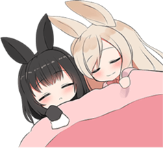 Rainbow & Monochrome Rabbit Vol.2 sticker #4250526