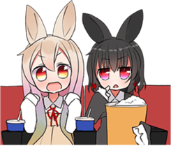 Rainbow & Monochrome Rabbit Vol.2 sticker #4250530