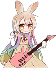 Rainbow & Monochrome Rabbit Vol.2 sticker #4250532