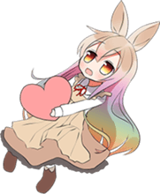 Rainbow & Monochrome Rabbit Vol.2 sticker #4250535