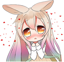 Rainbow & Monochrome Rabbit Vol.2 sticker #4250538