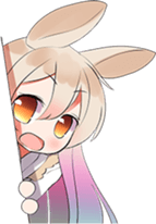 Rainbow & Monochrome Rabbit Vol.2 sticker #4250542