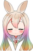 Rainbow & Monochrome Rabbit Vol.2 sticker #4250543