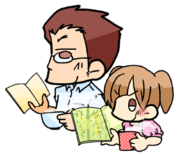 I love most two daddies in the world! sticker #4250627