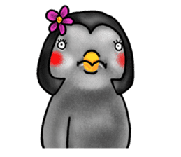 Penguin couple (Penko and Ginta) sticker #4250691