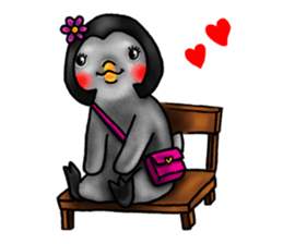 Penguin couple (Penko and Ginta) sticker #4250711