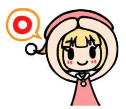 Cute little girl Noko sticker #4250832