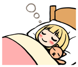 Cute little girl Noko sticker #4250839