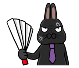 comical rabbit/standard ver. sticker #4251401