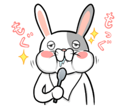 comical rabbit/standard ver. sticker #4251406