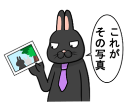 comical rabbit/standard ver. sticker #4251428