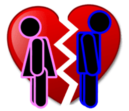Blueman & Pinkgirl couple story sticker #4251565