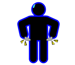 Blueman & Pinkgirl couple story sticker #4251575