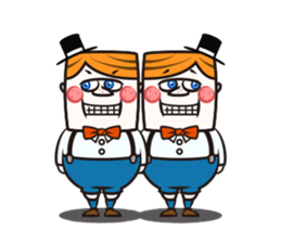 TWINS & sticker #4251601