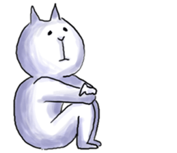 Tells the cat ears sticker #4252451