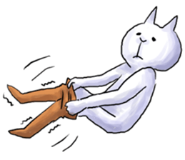 Tells the cat ears sticker #4252456