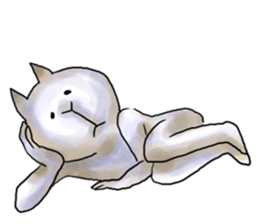 Tells the cat ears sticker #4252458