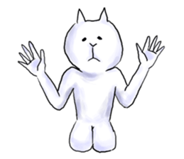 Tells the cat ears sticker #4252459