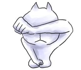 Tells the cat ears sticker #4252462