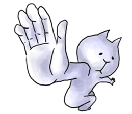 Tells the cat ears sticker #4252466