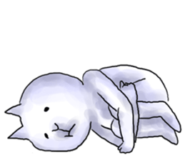 Tells the cat ears sticker #4252467